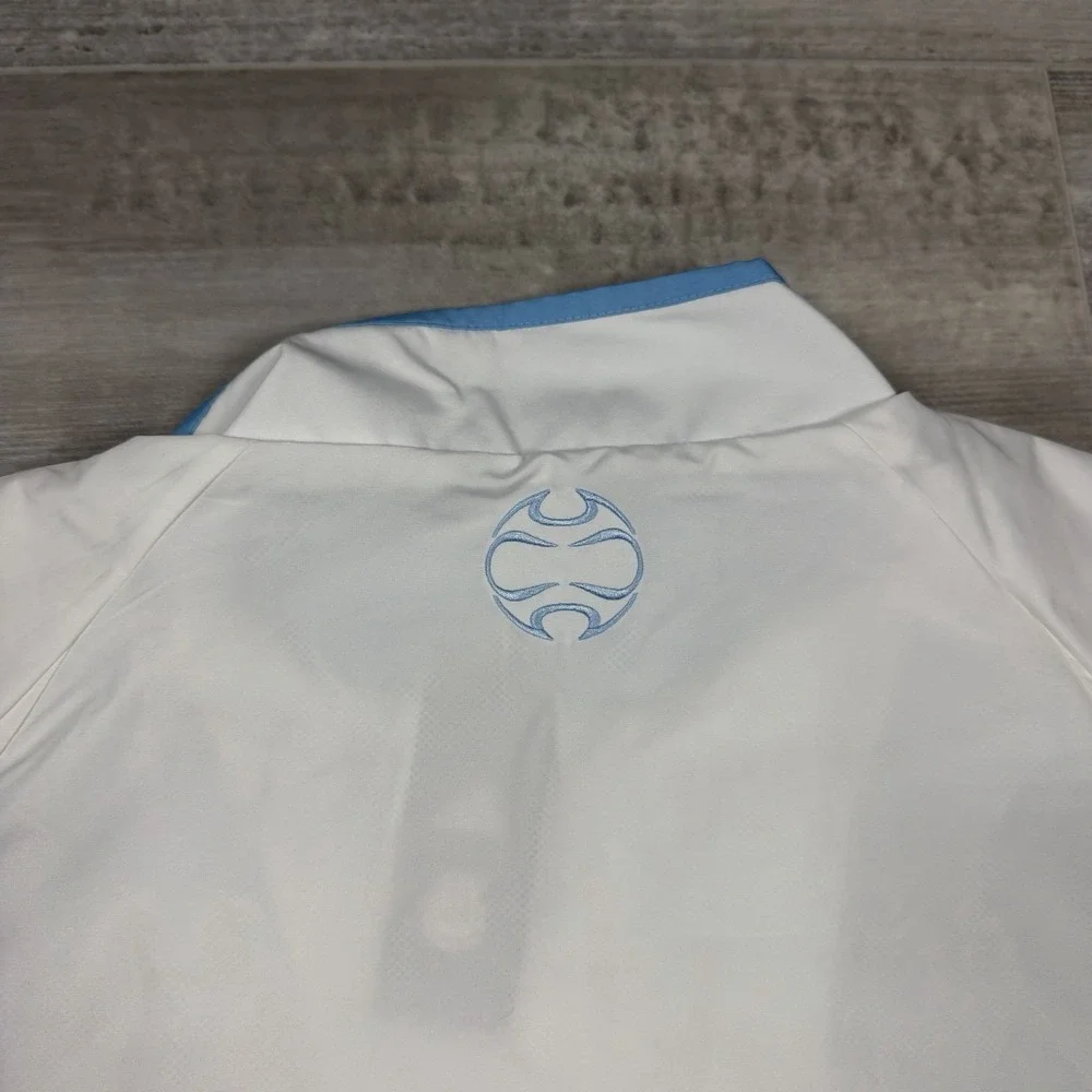 Adidas Argentina Soccer Logo Team Retro 2006 Top White Track Men's Large Jacket